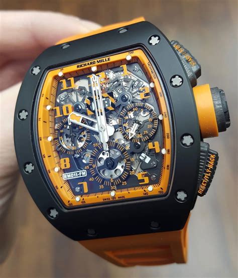 richard mille rm 011 orange storm cost|Richard Mille RM 011 .